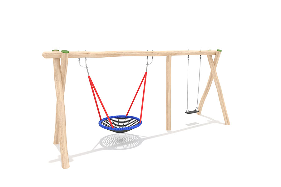 Vogelnestschaukel Ø 120cm, Sicherheitsschaukelsitz