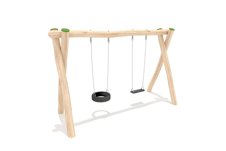 Euro-Swing 2er Reifen/Sicherheitsschaukelsitz