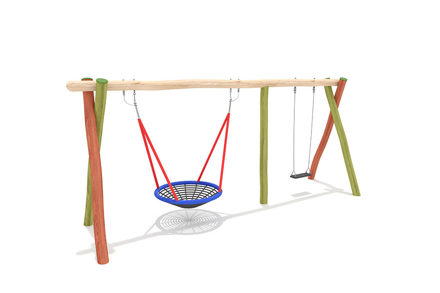Vogelnestschaukel Ø 120cm, Sicherheitsschaukelsitz