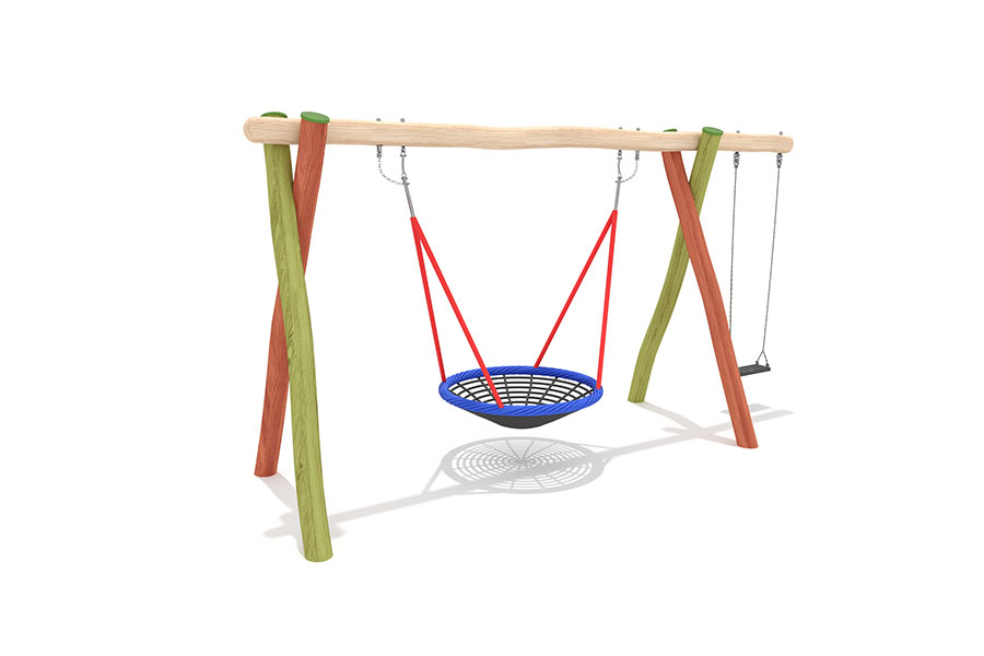 Vogelnestschaukel Ø120 cm, Sicherheitsschaukelsitz