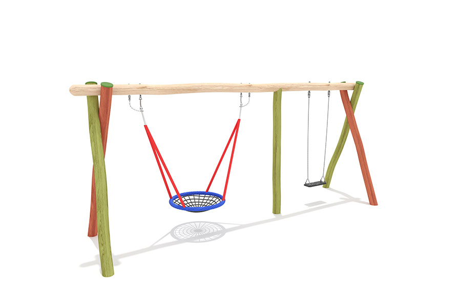Vogelnestschaukel Ø100 cm, Sicherheitsschaukelsitz