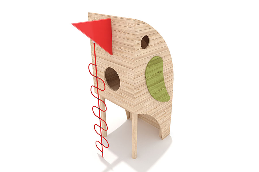 Spielhaus Vogel PH 195 cm