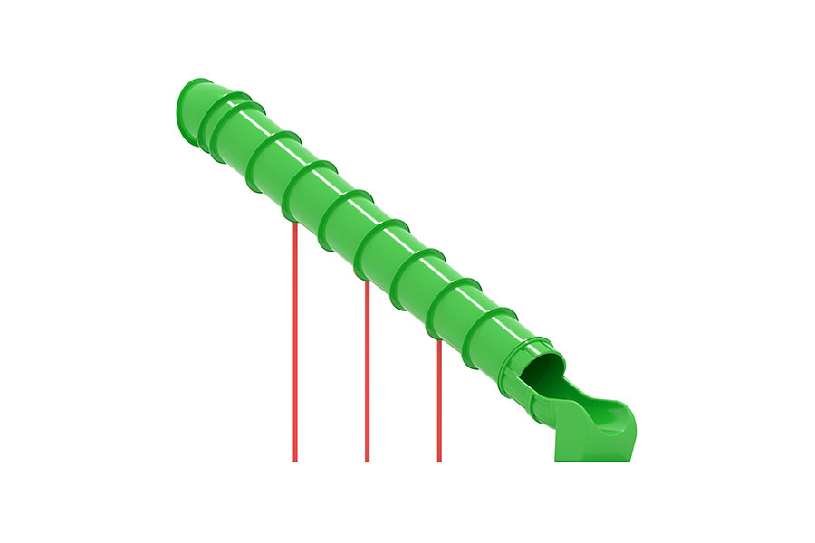 Röhrenrutsche gerade PH 400 cm, L=777 cm