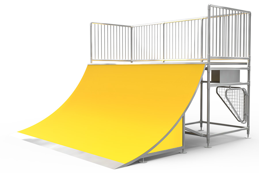 Quarter Pipe H0.98,B1.20,L3.10 m VZ/GFI