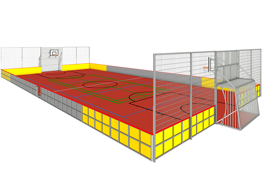 Sportanlagen Agro-Fit-Floor 40x20 m
