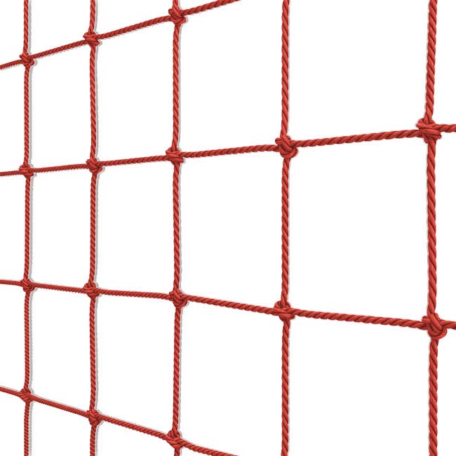 Ballfangnetz PE 100x100x4 mm rot