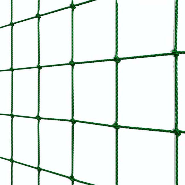 Ballfangnetz PE MW 100x100x3 mm grün