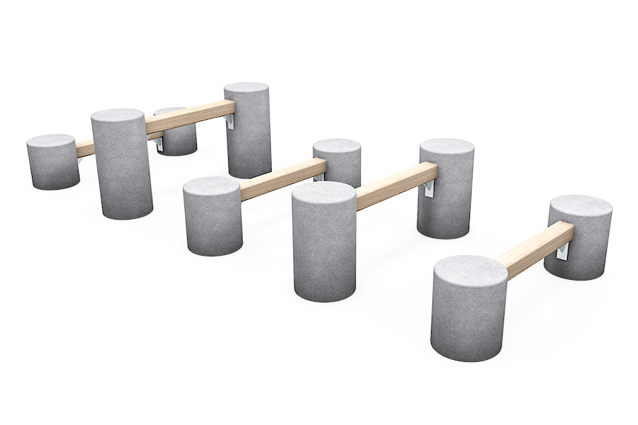 PK19 Jumpbox Plyo Steps Set