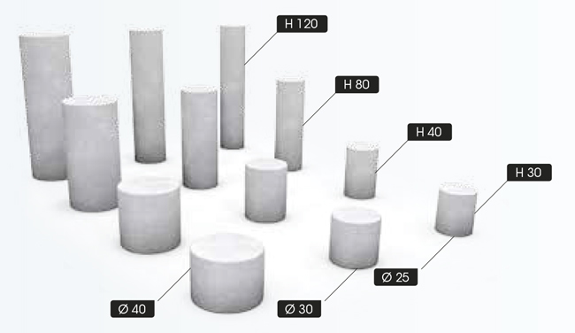 PK27 Cylinder Ø 40, 40x30 cm