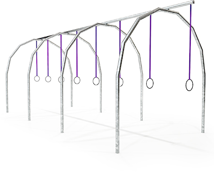 Schwingstation L: 1200 cm