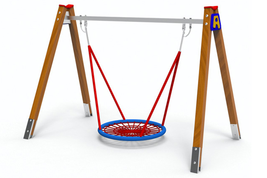 Nestschaukel Leo Ø120 cm/Metallbalken