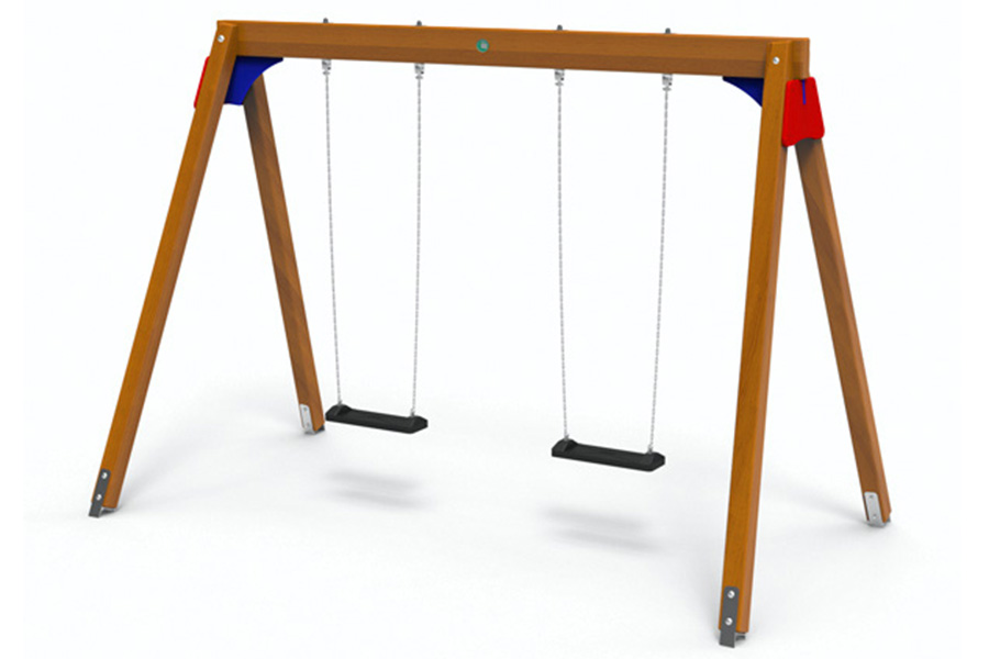 Doppelschaukel Max mit 2 Schaukelbrettern