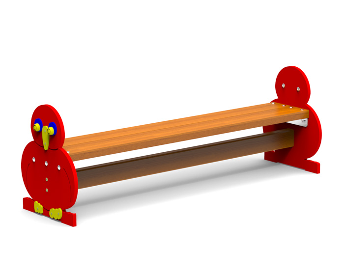 Kindersitzbank Eule, L: 150 cm
