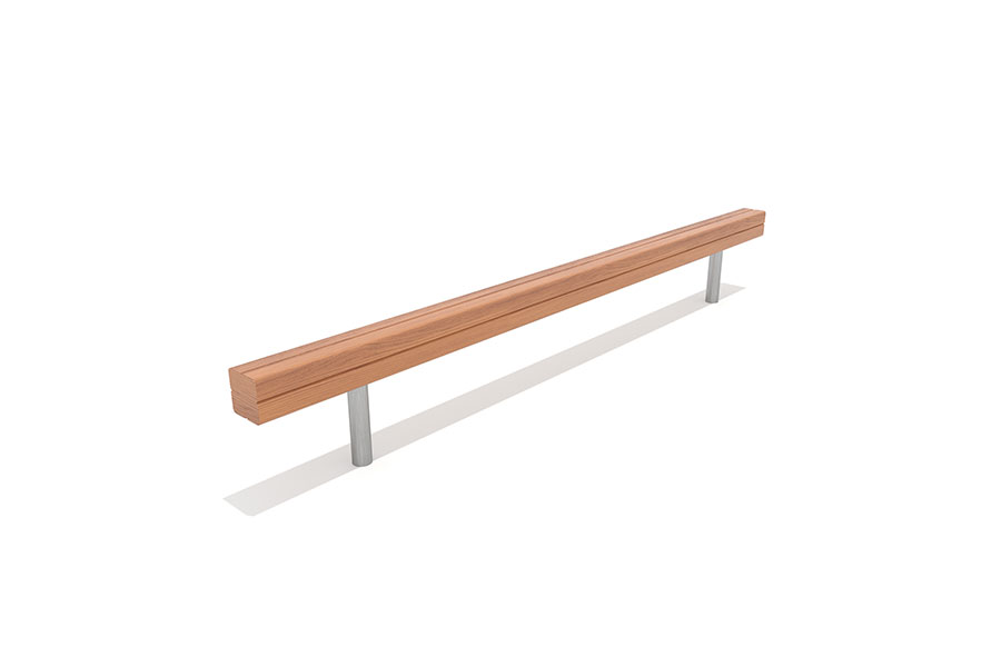 Balancierbalken aus Kantholz L: 200 cm