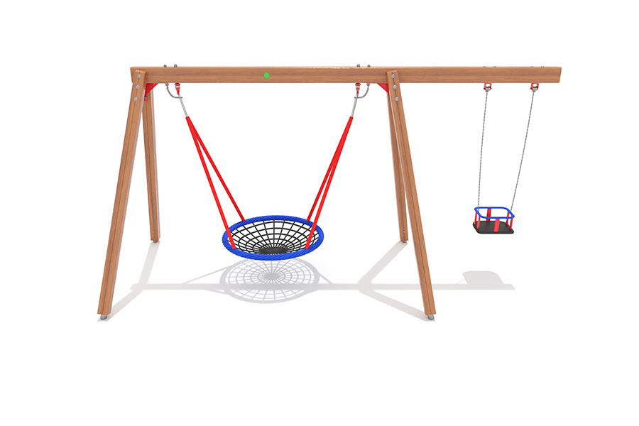 Vogelnestschaukel Ø120 cm/2er/ Babysitz