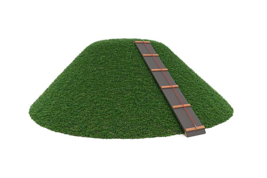 Bergsteigerrampe 500 cm