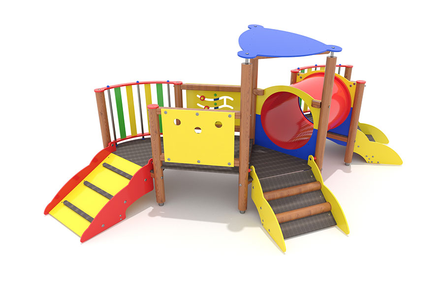 Kiddy-Play Dreieckturm Maulwurf