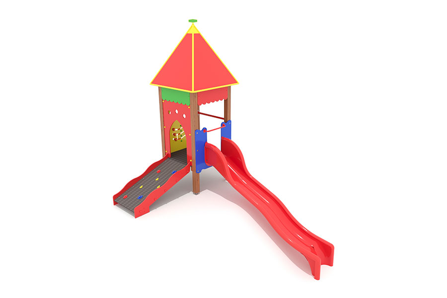 Turm Breitenfeld für Hügel Podesthöhe 65cm 2J