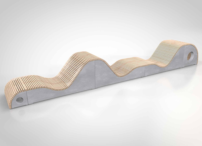 Relax Insel Set 1, 750x100 cm