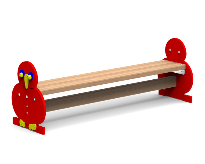 Kindersitzbank Eule, L: 150 cm