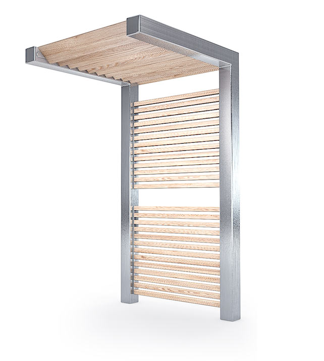 Pavillon Nizza Modul 3, Lamellen