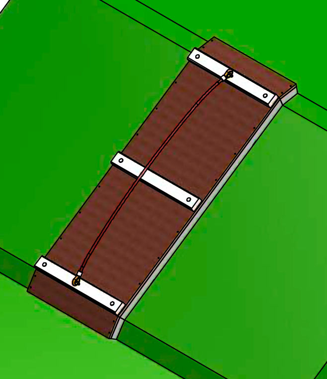 Bergsteigerrampe 200 cm
