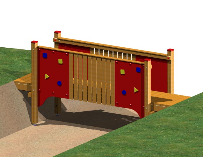 Brücke Walsertal, 400 cm