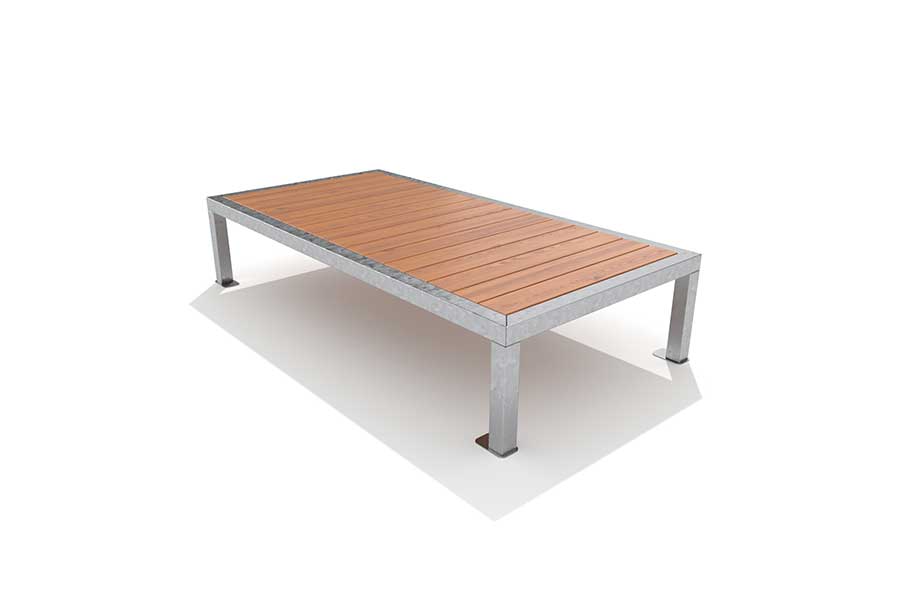 Bank 200 Serie Markant ohne Lehne