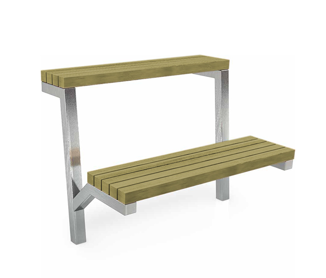 Jugend Steh- sitzbank 100x80 cm