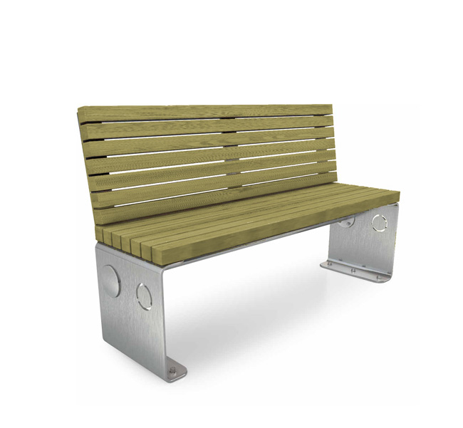 Bank Concept 7 m. Lehne