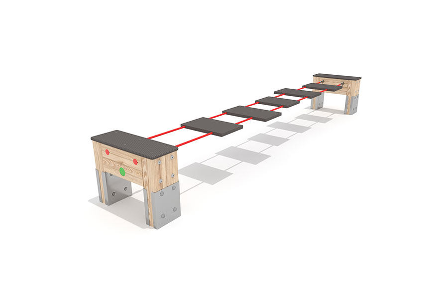 Plattenweg 5 häng. Platten, L:4m