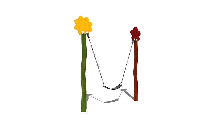 Schaukel mit Gummi-Schlaufensitz