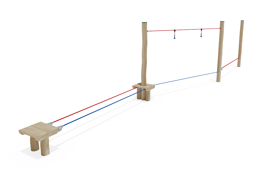 Triplebalancierweg L: 1520 cm