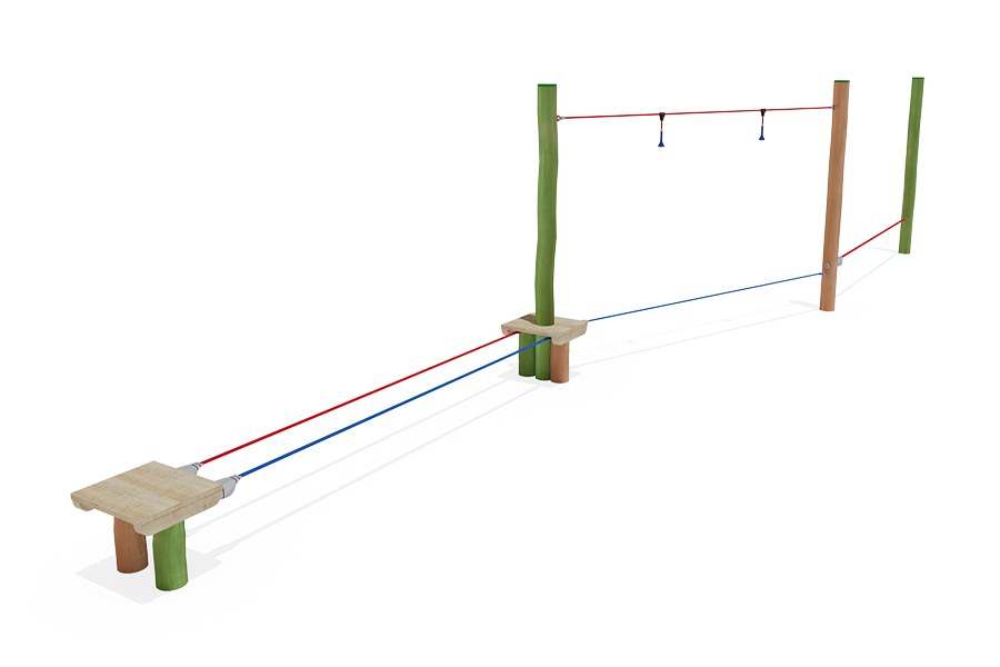 Triplebalancierweg L: 1520 cm