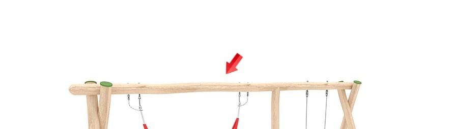 Schaukelbalken für RO4252 Vogelnests./Sicherheitsschaukel